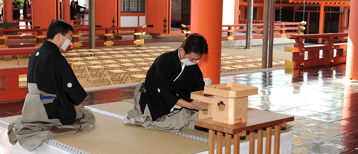 平安神宮 茶壺奉献際